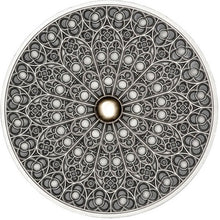 Load image into Gallery viewer, 2019 Fiji 10$ GOTHIC Mandala Art 3oz Rare Silver Coin | Zion Metals