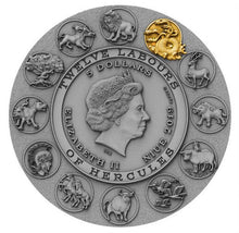 Load image into Gallery viewer, 2019 Niue 2 oz LERNAEAN HYDRA – TWELVE LABOURS OF HERCULES Silver Coin | Zion Metals