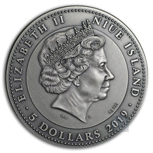 Load image into Gallery viewer, 2019 Niue 2 oz Silver Antique Samurai Warriors | Zion Metals