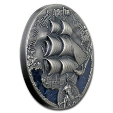 Load image into Gallery viewer, 2019 Republic of Cameroon 2 oz Silver Queen Anne's Revenge | Zion Metals