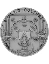 Load image into Gallery viewer, 2019 Cameroon 2 oz Silver Antique World Cultures Ganesha | Zion Metals