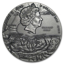 Load image into Gallery viewer, 2019 Niue 2 oz Antique Silver Great Commanders Leonidas | Zion Metals