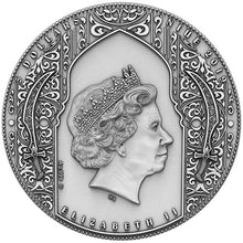 Load image into Gallery viewer, 2019 Niue NIZARIS series ASSASSINS 2oz Antique Finish Silver Coin | Zion Metals