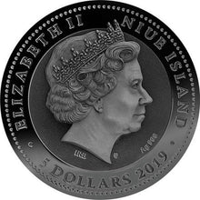 Load image into Gallery viewer, 2019 Niue Mask of Plague Doctor 2 oz Antique finish Silver Coin | Zion Metals