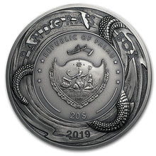 Load image into Gallery viewer, 2019 Palau 3 oz Silver Epic High Relief Pandora's Box | Zion Metals