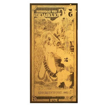 Load image into Gallery viewer, 5 New Hampshire Goldback (2020) - Aurum Gold Note (24k) | Zion Metals