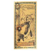 Load image into Gallery viewer, 5 New Hampshire Goldback (2020) - Aurum Gold Note (24k) | Zion Metals