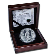 Load image into Gallery viewer, 2020 Republic of Cameroon 2 oz Antique Silver Archangel Gabriel | Zion Metals