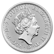 Load image into Gallery viewer, 2021 Great Britain 1 oz Silver Britannia BU | Zion Metals