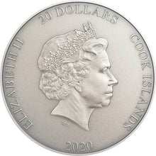 Load image into Gallery viewer, 2020 Cook Islands 3 oz Silver SHIVA PROTECTOR OF THE UNIVERSE | Zion Metals