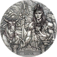 Load image into Gallery viewer, 2020 Cook Islands 3 oz Silver SHIVA PROTECTOR OF THE UNIVERSE | Zion Metals