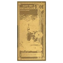 Load image into Gallery viewer, 10 Utah Goldback (5 Pack) - Aurum Gold Note (24k) | Zion Metals