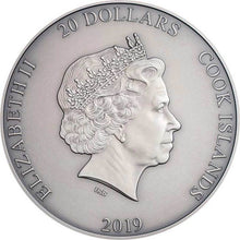 Load image into Gallery viewer, 2019 Cook Islands ZHONG KUI series ASIAN MYTHOLOGY Silver Coin | Zion Metals
