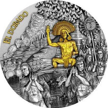 Load image into Gallery viewer, 2020 Niue El Dorado 2 oz Antique finish Silver Coin | Zion Metals