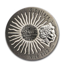 Load image into Gallery viewer, 2020 Niue 2 oz Silver Antique Sun Gods Tonatiuh | Zion Metals