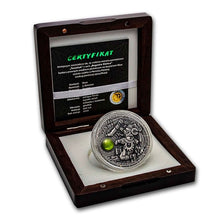 Load image into Gallery viewer, 2020 Niue 2 oz Silver Antique Sun Gods Tonatiuh | Zion Metals