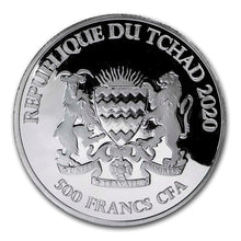 Load image into Gallery viewer, 2020 Republic of Chad 1 oz Silver Celtic Animals Ox | Zion Metals
