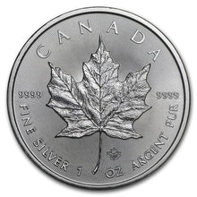 Load image into Gallery viewer, 2021 Canadian 1 oz Silver Maple Leaf Coin BU | Zion Metals
