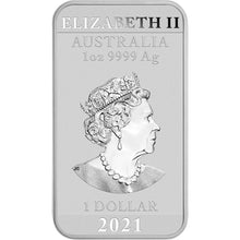 Load image into Gallery viewer, 2021 Australian Dragon - 1 oz Silver Bar | Zion Metals
