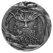 Load image into Gallery viewer, 2021 Niue FOREST SPIRIT 2 oz Silver High Relief Color Antique Coin | Zion Metals