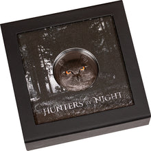 Load image into Gallery viewer, 2021 Palau $10 Hunters by Night Eagle Owl 2 oz .999 Silver Coin | Zion Metals