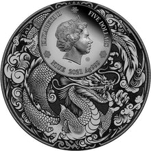 Load image into Gallery viewer, 2021 Niue 2 oz Antique Silver Chinese Heroes - LIU BEI | Zion Metals