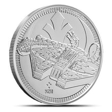 Load image into Gallery viewer, 2021 Niue Star Wars Millennium Falcon 1 oz Silver Coin BU | Zion Metals