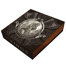 Load image into Gallery viewer, 2021 Niue Freydis Eiríksdóttir VIKINGS 2oz Antique Finish Silver Coin | Zion Metals