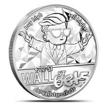 Load image into Gallery viewer, 2021 Wall Street Bets 1 oz Silver Round BU | Zion Metals