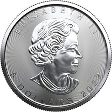 Load image into Gallery viewer, 2022 Canadian 1 oz Silver Maple Leaf Coin BU Monster Box 500 Coins | Zion Metals