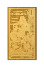 Load image into Gallery viewer, 1 Wyoming Goldback (100 Pack) - Aurum Gold Note (24k) | Zion Metals