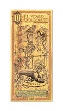Load image into Gallery viewer, 10 Wyoming Goldback (5 Pack) - Aurum Gold Note (24k) | Zion Metals
