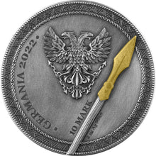 Load image into Gallery viewer, 2022 Germania Mint Warriors: ARMINIUS 2 oz Silver Antique Coin | Zion Metals