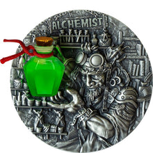 Load image into Gallery viewer, 2022 Niue Alchemist 2 oz Silver Antique Coin | Zion Metals