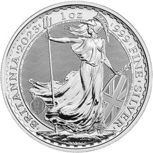 Load image into Gallery viewer, 2023 Great Britain 1 oz Silver Britannia BU Monster Box 500 Coins | Zion Metals