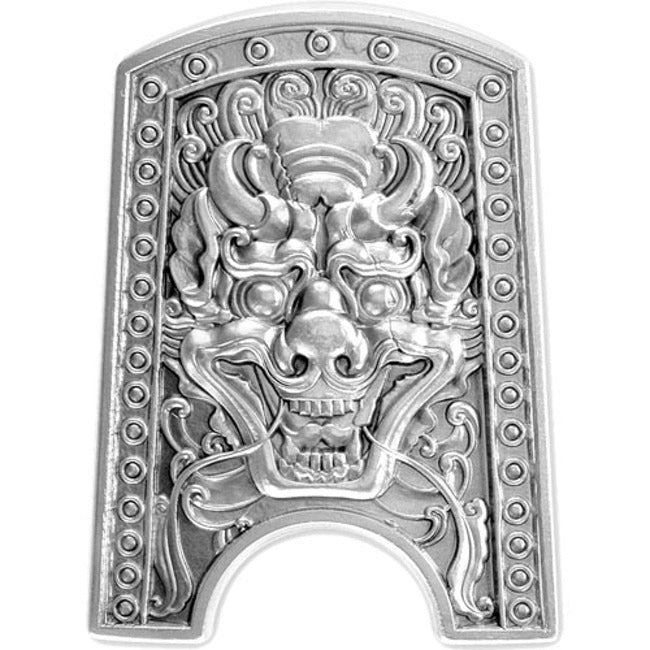 South Korea Chiwoo Doggaebi Shield Stacker 2 oz Silver Bar – ZM