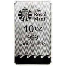 Load image into Gallery viewer, 10 oz Britannia Silver Bar | Zion Metals