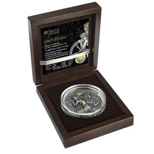 Load image into Gallery viewer, 2021 Niue FORTUNA AND TYCHE Goddesses 2 oz Silver Coin $5 | Zion Metals