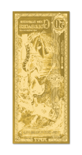 Load image into Gallery viewer, 50 New Hampshire Goldback - Aurum Gold Note (24k) | Zion Metals
