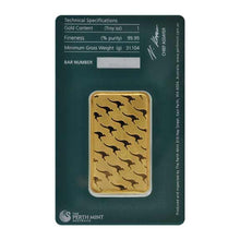 Load image into Gallery viewer, Perth 1 oz Gold Bar | Zion Metals