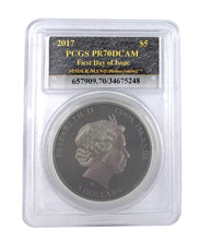 Load image into Gallery viewer, 2017 Cook Islands Spider-Man Homecoming PCGS PR70 Silver Coin First Day of Issue | Zion Metals