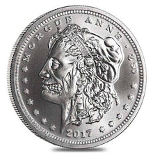 Load image into Gallery viewer, Zombucks Morgue Anne 1 oz Silver Round | Zion Metals