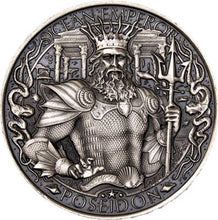 Load image into Gallery viewer, Atlantis 1 oz Silver Round - Mythical Cities Series Antique Finish (.999 Pure) | Zion Metals