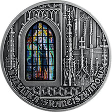 Load image into Gallery viewer, 2019 Basilica of St Francis of Assisi in Cracow 2 oz Silver Coin - Cameroon | Zion Metals