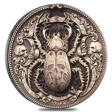 Load image into Gallery viewer, Roman Booteen's Gold Bug Replica with Morgan Dollar | Zion Metals