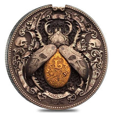 Load image into Gallery viewer, Roman Booteen's Gold Bug Replica with Morgan Dollar | Zion Metals