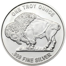 Load image into Gallery viewer, 1 oz Buffalo Silver Round Nickel design | Zion Metals
