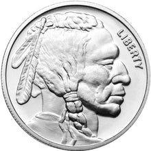 Load image into Gallery viewer, 1 oz Buffalo Silver Round Nickel design | Zion Metals