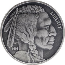 Load image into Gallery viewer, 1 oz Buffalo Silver Round - Antique Finish | Zion Metals