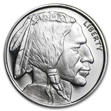 Load image into Gallery viewer, 1/2 oz Buffalo Silver Round Nickel design | Zion Metals